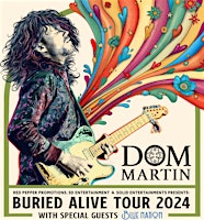 Imagem principal do evento Dom Martin - BURIED ALIVE TOUR - Night & Day Manchester