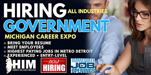 Michigan Government Job Fair 2024 primary image