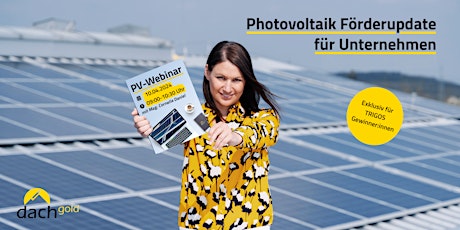 Imagem principal de Photovoltaik Förderupdate exklusiv für TRIGOS Gewinner*innen!