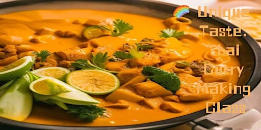 Imagem principal de Unique Taste: Thai Curry Making Class