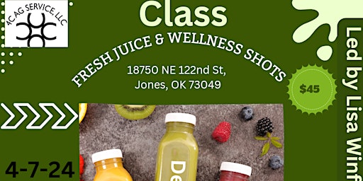 Juicing For Health & Wellness Shots primary image