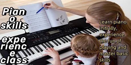 Piano skills experience class