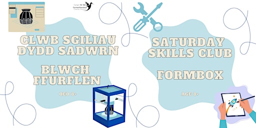 Clwb Sgiliau - Bwlch Ffurflen (Oed 8+) / Skills Club - Formbox (Age 8+) primary image