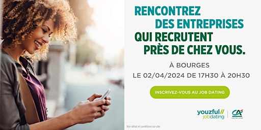 Imagen principal de Les entreprises de Bourges et alentours recrutent !