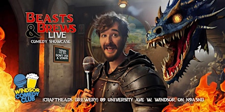 Windsor Comedy Club Presents Beasts and Brew Live DND Show primary image