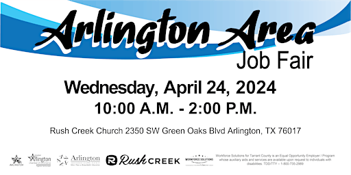 Immagine principale di 2024  Arlington Area Job Fair 