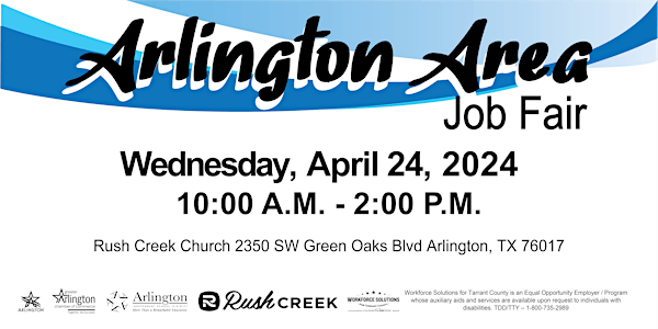 2024  Arlington Area Job Fair