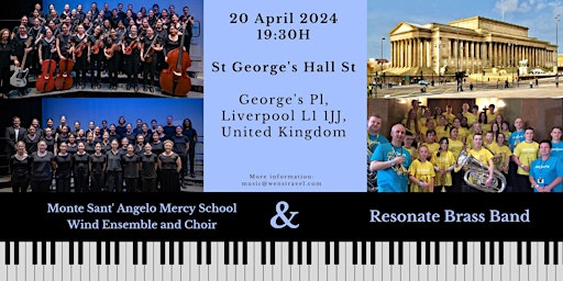 Monte Sant Angelo Mercy School and Resonate Brass in concert primary image