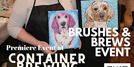 Paint Your Pet! Yes, You CAN in EAST VAN at Container Brewing