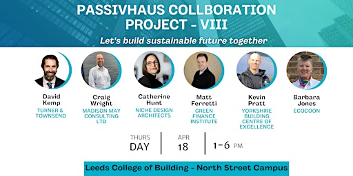 Immagine principale di Passivhaus Collaboration Project VIII: (FREE Event!) 