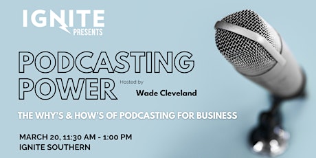 Primaire afbeelding van Podcasting Power: The Why's and How's of Podcasting for Your Business
