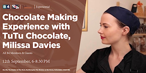 Imagem principal do evento B4 Experiential - Chocolate Making Masterclass