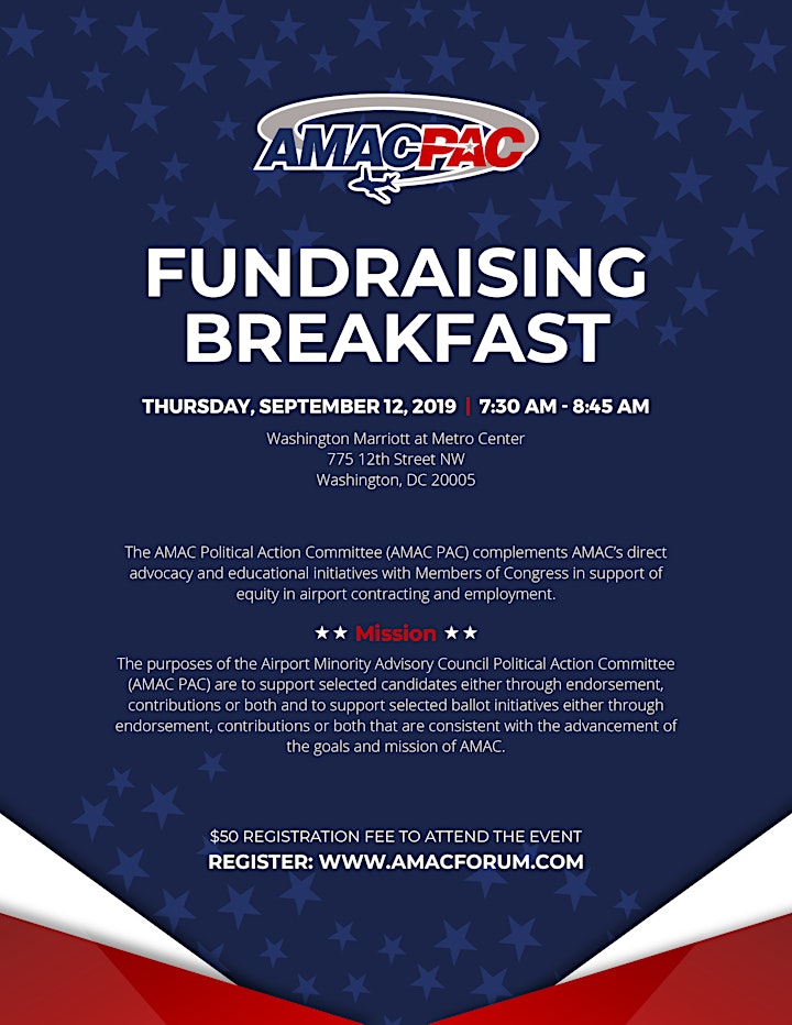 AMAC PAC Fundraising Breakfast image