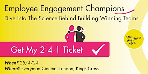 Employee Engagement Champions: Building Winning Teams On & Off The Field primary image