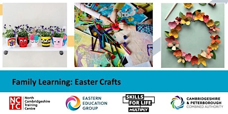 Family Learning- Easter crafts 8+ Decorate a Plant Pot and Floral Wreath