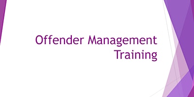 MAPPA Offender Management Training primary image