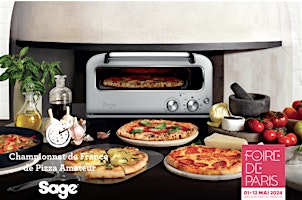 Image principale de Masterclass Pizza Sage Appliances x Foire de Paris