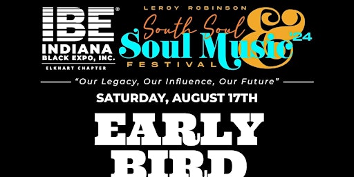 Imagem principal do evento Leroy Robinson Southern Soul and Soul Music Fest Vendor Registration
