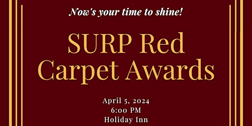 SURP Red Carpet Awards primary image