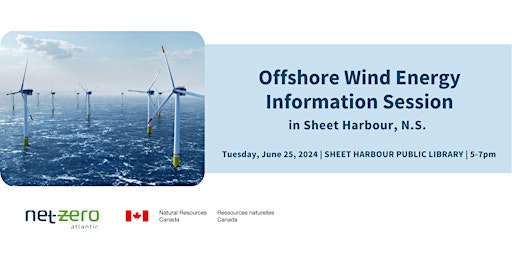 Imagem principal do evento Offshore Wind Information Session in Sheet Harbour