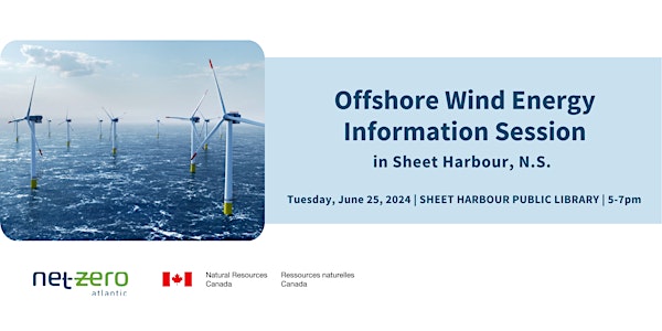 Offshore Wind Information Session in Sheet Harbour