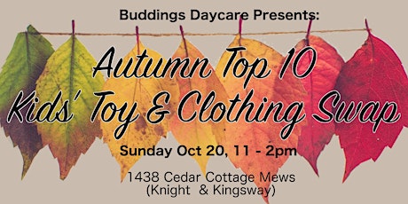 Kids' Toy & Clothing Swap at Storybook Buddings! primary image