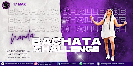 Bachata Toma Ahi - Footwork Challenge primary image