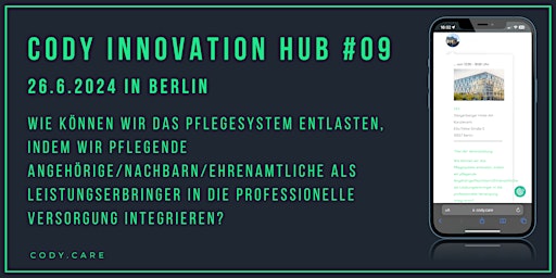 Hauptbild für CODY innovation hub #09