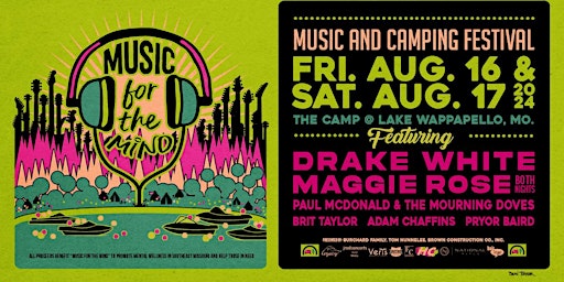 Immagine principale di Music for the Mind Music & Camping Festival, August 16-17th 