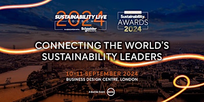 Hauptbild für Sustainability LIVE London