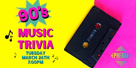 90's Music Trivia at Pherm Brewing Company primary image