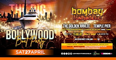 The Big Bollywood Boat Party and After Party primary image