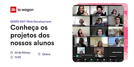 Veja os projetos dos nossos alunos de Web Development! | DEMO DAY  primärbild