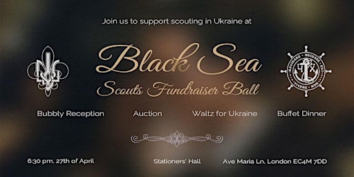 Image principale de Black Sea Scouts Fundraiser Ball