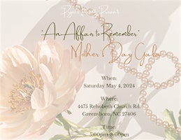 Imagem principal do evento "An Affair To Remember" A Mother's Day Gala