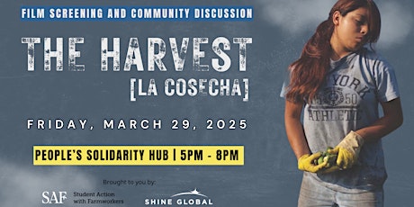 The Harvest - La Cosecha Film Screening