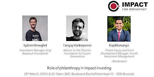 Primaire afbeelding van The Role of Philanthropy in Impact Investing