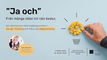 Imagem principal do evento ”Ja och” – Från många idéer till rätt beslut