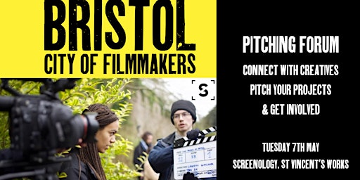 Imagem principal do evento Bristol Filmmakers Pitching Forum