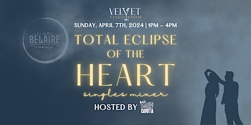 Imagem principal do evento Total Eclipse of the Heart Singles Mixer -  Cleveland, OH
