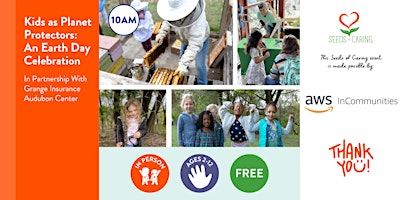 Imagem principal de In Person: Kids as Planet Protectors: An Earth Day Celebration @ 10am