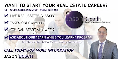 Looking to Start your Real Estate Career?