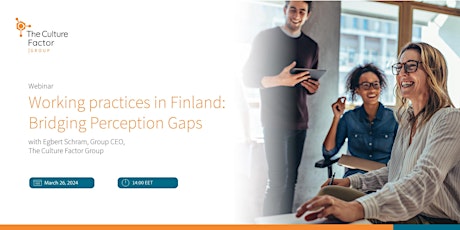 Working Practices in Finland - Bridging Perception Gaps primary image