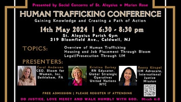 HUMAN TRAFFICKING CONFERENCE primary image