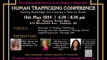 HUMAN TRAFFICKING CONFERENCE