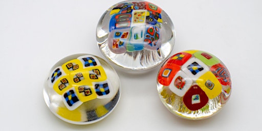 Imagem principal de Murrini paperweights!! Learn how...step up your glass game!