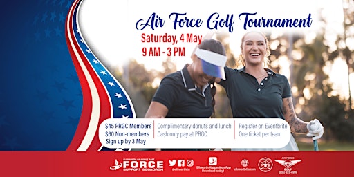 PRGC Air Force Golf Tournament 2024 primary image