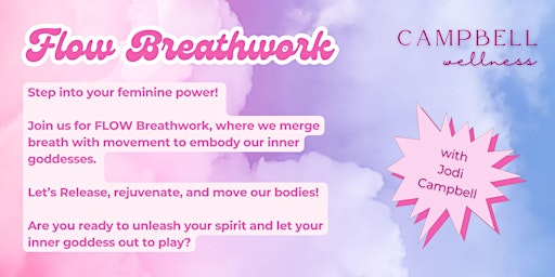 Primaire afbeelding van FREE Flow Breathwork Session