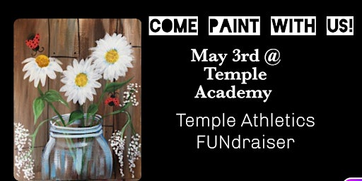 Imagem principal do evento Temple ATHLETICS 5/3 painting FUNdraiser
