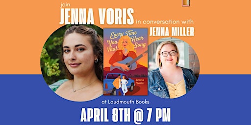 Jenna Voris in conversation with Jenna Miller at Loudmouth Books primary image